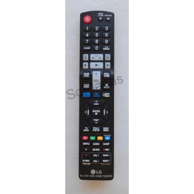 CONTROLE REMOTO LG BH7420B BH7530TW BH7540TW BH9530TW BH9540TW BH9630TW AKB73775602