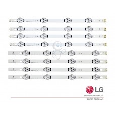 KIT BARRAMENTO LED LG 39LB5500 39LB5600 39LB5800 39LB6500 ORIGINAL AGF78400501 **8 BARRAS** (4 BARRAS A / BARRAS B)