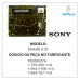 PLACA DO DISPLAY SONY SHAKE X1D Y8289027A 1-735-390-11A