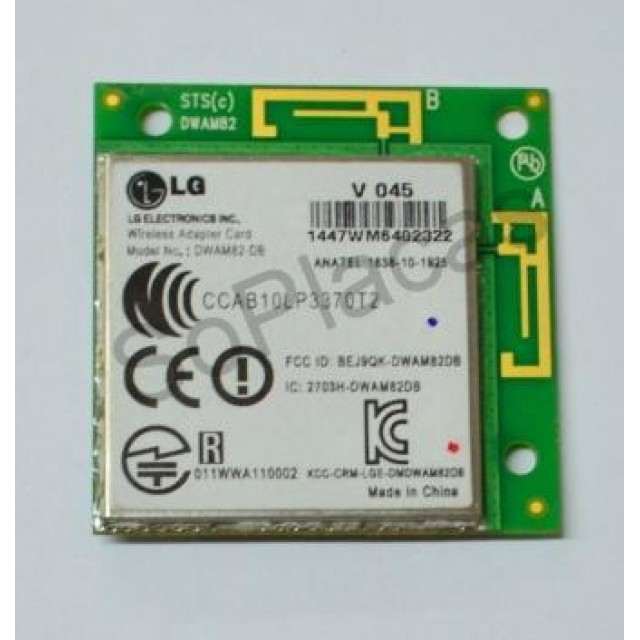 PLACA WIRELEES LG HB906 HB966 HLX55 HT806 HX906 HX995 EAT61013306 Placa Wireless LG www.soplacas.tv.br