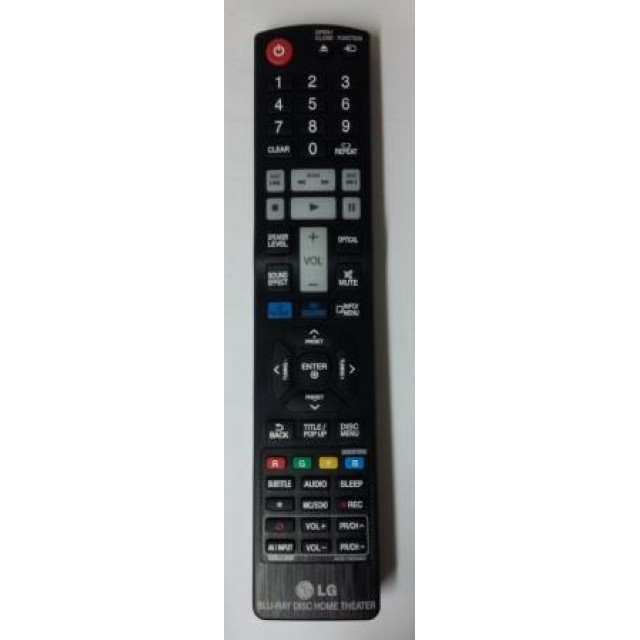 CONTROLE REMOTO LG BH7220BW BH7520TW AKB73635402 CONTROLE REMOTO LG www.soplacas.tv.br