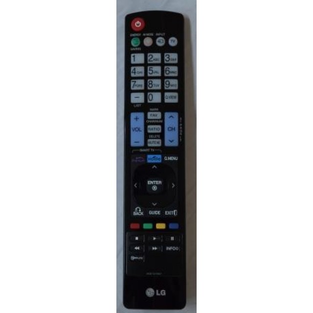 CONTROLE REMOTO LG LV3700 AKB73275667 Home Theater LG www.soplacas.tv.br