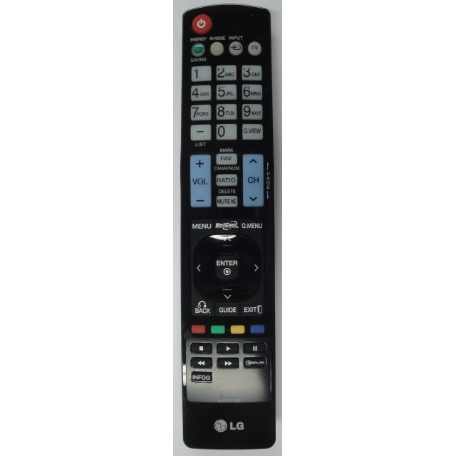 CONTROLE REMOTO TELEVISOR LG AKB72914252 LD650 LD840 LE5500 LE7500 LE8500 Televisor LG www.soplacas.tv.br
