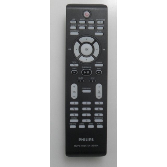 CONTROLE REMOTO HOME THEATER PHILIPS HTS3365 HTS3565 HTS3566 Home Theater PHILIPS www.soplacas.tv.br