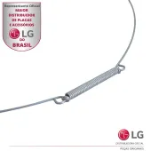 ANEL DE FIXAÇÃO DA BORRACHA DA PORTA LAVA E SECA LG WD-14311RD WD-14312RD  2W20017C