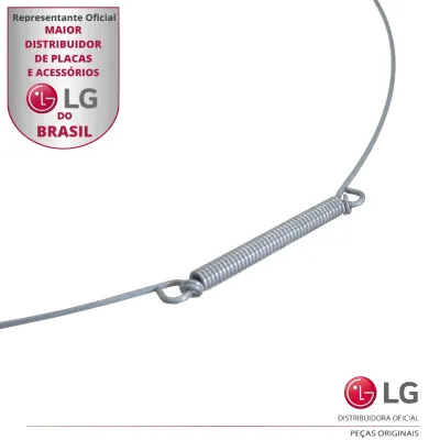 ANEL DE FIXAÇÃO DA BORRACHA DA PORTA LAVA E SECA LG WD-14311RD WD-14312RD  2W20017C