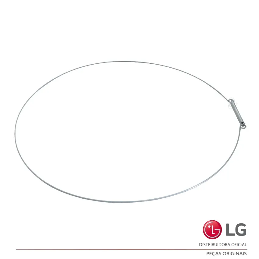 ANEL DE FIXAÇÃO DA BORRACHA DA PORTA LAVA E SECA LG WD-14311RD WD-14312RD  2W20017C