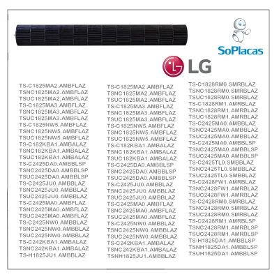 HELICE / TURBINA EVAPORADORA LG TS-C2425 TSNC2425 TSUC2425 TS-C1828 TSNC1828 TSUC1828 5901AR2441Q - ORIGINAL