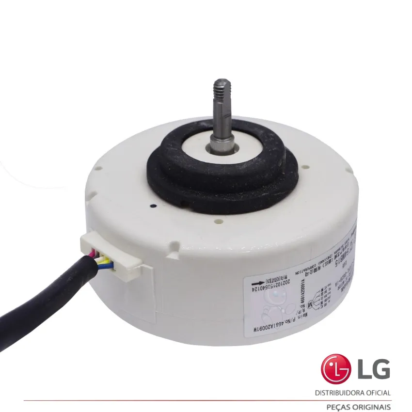 MOTOR DO VENTILADOR AR CONDICIONADO LG SIC-37CVL-D828-1A ARNU07GSF12 ARNU09GSF12 ARNU12GSF12 4681A20091A EAU62843006