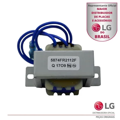 Transformador Condensadora Ar Condicionado Lg 5a 220v 1.1kva 60hz Arnu28gbga2 Arnu36gbga2 5874fr2112f