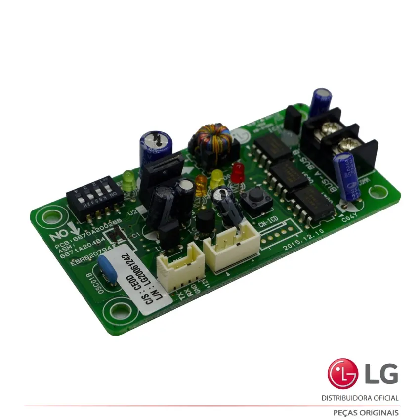 PLACA PRINCIPAL AR CONDICIONADO LG PHNFP14A0 PSNFP14A0 6871A20484H 6871A20484B | NOVA