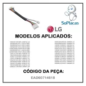 CABO TERMINAL DISPLAY AR CONDICIONADO LG 3 CONECTORES S4NQ09 TSNC09 USNQ182 EAD60714618