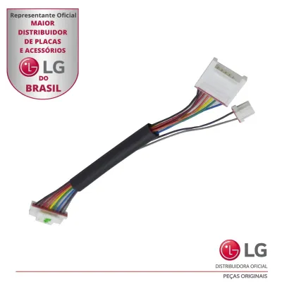 CABO TERMINAL DISPLAY AR CONDICIONADO LG 3 CONECTORES S4NQ09 TSNC09 USNQ182 EAD60714618