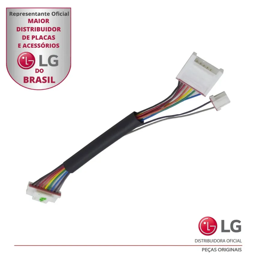 CABO TERMINAL DISPLAY AR CONDICIONADO LG 3 CONECTORES S4NQ09 TSNC09 USNQ182 EAD60714618