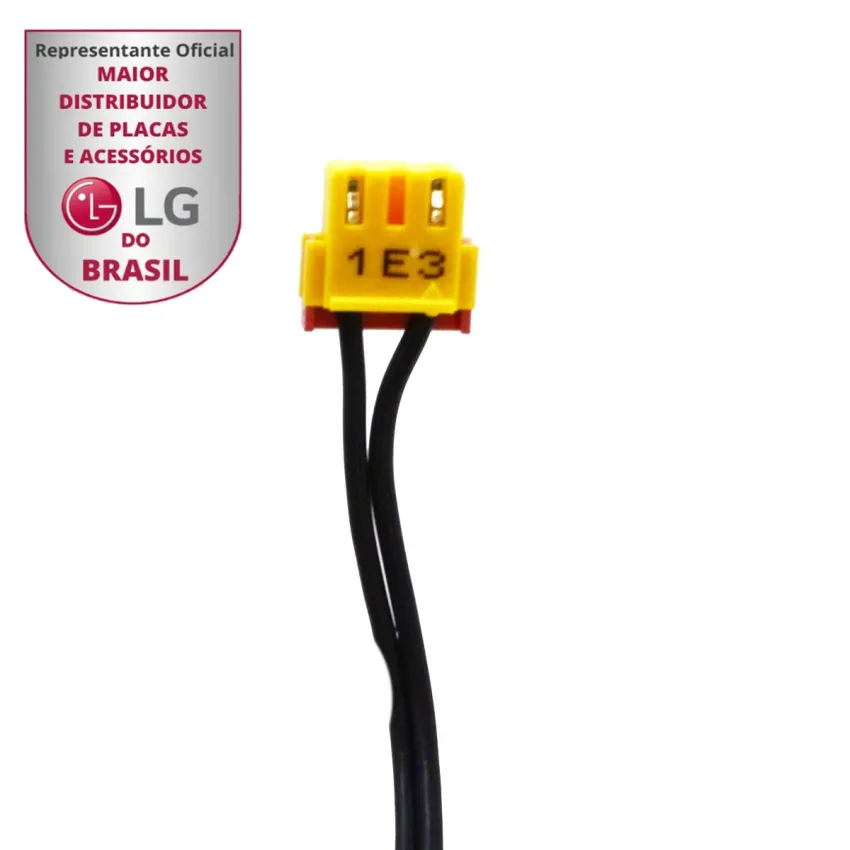 Sensor/Termistor De Temperatura Ar Condicionado Lg Arnu18gv1a4 Arnu24gv1a4 Ebg61465903 (Amarelo)