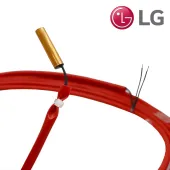 Sensor/Termistor 5k (5mts) Bulbo Grosso Cabo Vermelho Ar Condicionado Lg Ebg62485903
