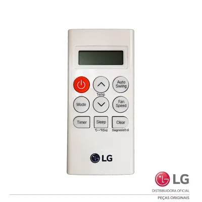 CONTROLE REMOTO AR CONDICIONADO LG LP1419IVSM P3NQ14ANWH0 AKB73598010 - ORIGINAL