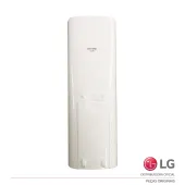 CONTROLE REMOTO AR CONDICIONADO LG CV09 AMNH09GTUC0 AMNH12GTUC0 AKB73757604 - ORIGINAL