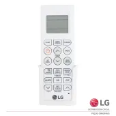 CONTROLE REMOTO AR CONDICIONADO LG ATNW18GPLP0 ATNW24GPLP0 ATNW36GMLP0 AKB74075601 - ORIGINAL
