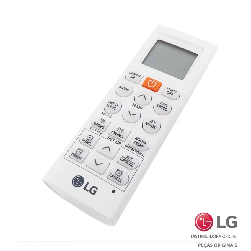 CONTROLE REMOTO AR CONDICIONADO LG S4NW31V43B1 ARNU28GBGA2 ARNU36GBGA2 AKB74955601 - ORIGINAL