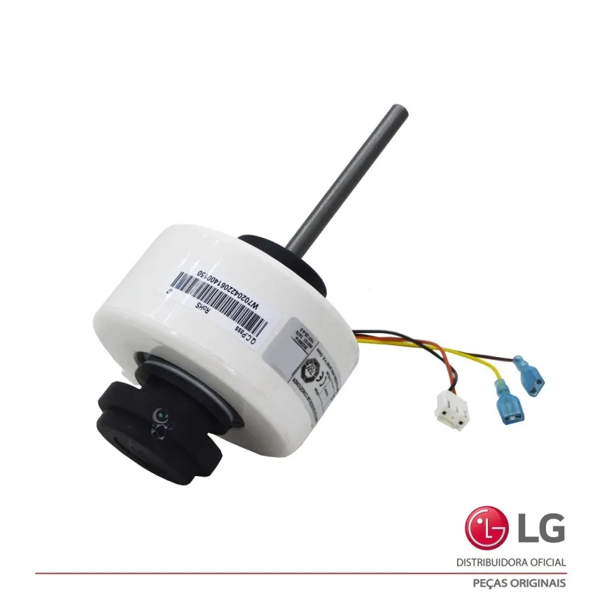 MOTOR DO VENTILADOR EVAPORADORA LG AR CONDICIONADO 220V 0,40A 27W 60Hz 2uF/370VAC EAU39170204