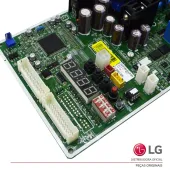 PLACA CONDENSADORA AR CONDICIONADO LG ARUN220BTE5 EBR32221907 EAX65629001