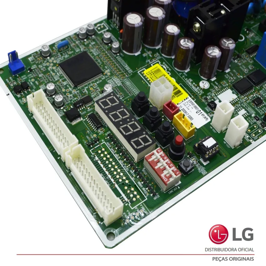 PLACA CONDENSADORA AR CONDICIONADO LG ARUN220BTE5 EBR32221907 EAX65629001