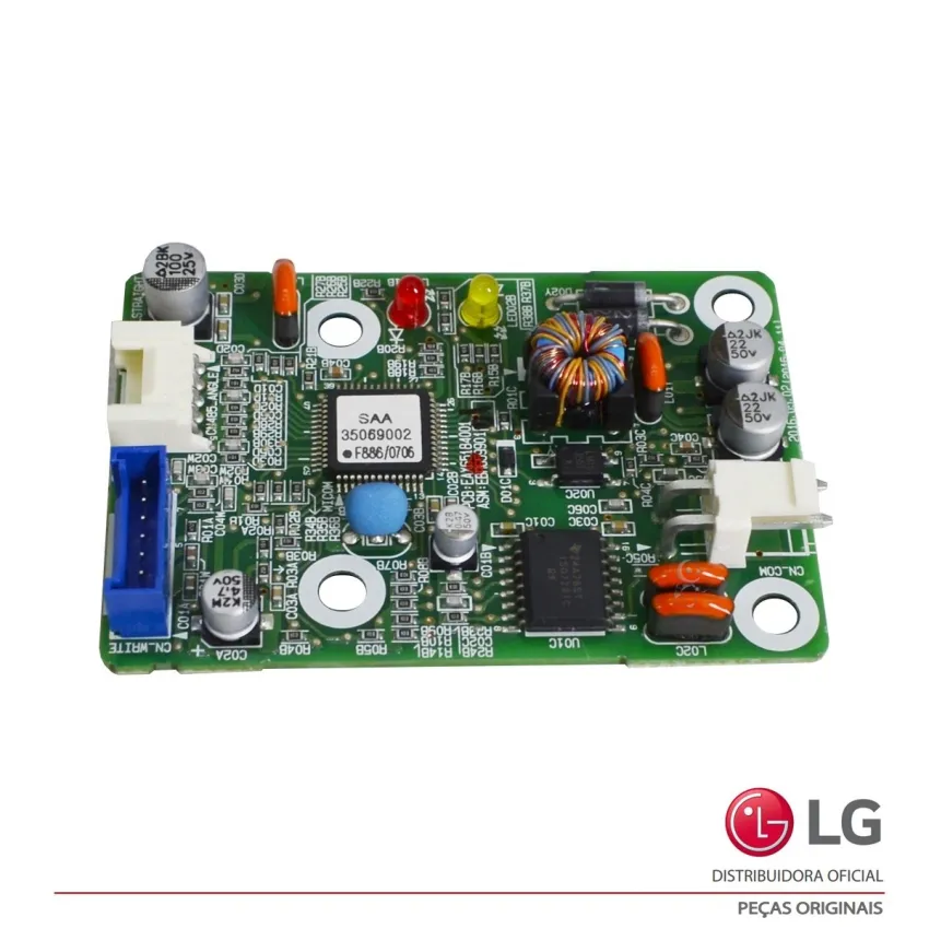 Placa Sub Evaporadora Lg Arnu05gsbl4 Arnu05gsbr4 Arnu05gtrc4 Arnu07gb3g4 Arnu07gsbl4 Ebr65990101