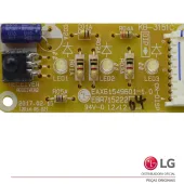 Placa Receptora Display Ar Condicionado Lg Tsnc072w4w0 Tsnc092w4w0 Tsnc122h4w0 Ebr71522204
