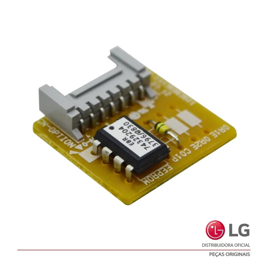 Placa Eletrônica Eeprom Ar Condicionado Lg Asnw122bsa1 Ebr74329204