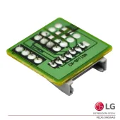 Placa Eletrônica Eeprom Ar Condicionado Lg Asnw122bsa1 Ebr74329204