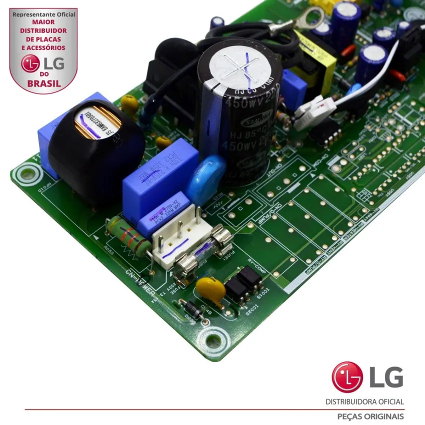 PLACA PRINCIPAL AR CONDICIONADO LG AVNQ36GKLA0 AVNQ48GLLA0 AVNQ54GLLA2 EBR76898502 EAX41713102 - ORIGINAL