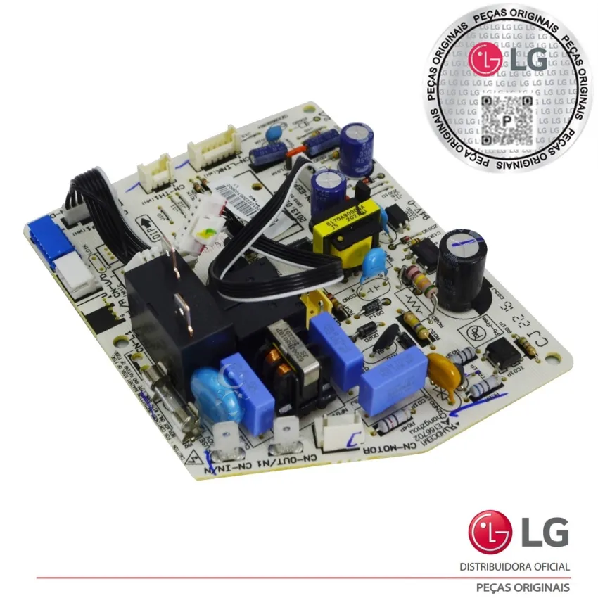 PLACA PRINCIPAL AR CONDICIONADO LG TSNH122YNW0 EBR76961201 | ORIGINAL