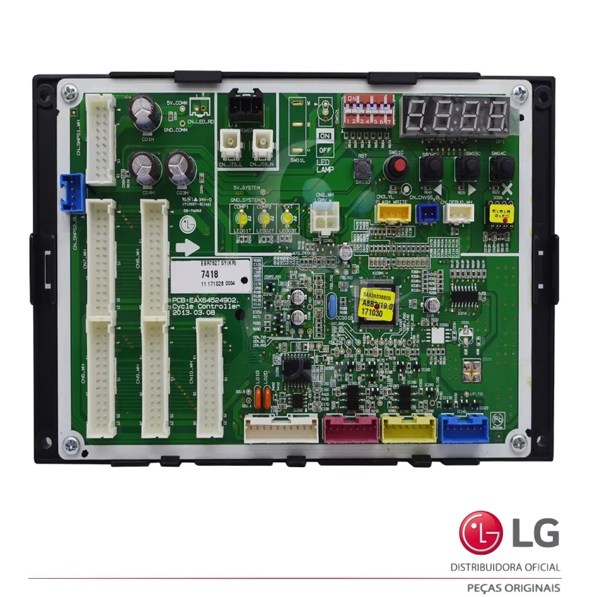 PLACA PRINCIPAL CONDENSADORA LG AR CONDICIONADO ARWN160BAS4 BRWN160BAS4 CRWN160BAS4 EBR78277418 CSP30250772 EAX64524902