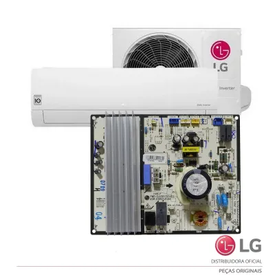 PLACA CONDENSADORA LG DUAL - INVERTER S4UQ12JA314 S4UQ12JA31C EBR82870709 EAX66705401 - ORIGINAL