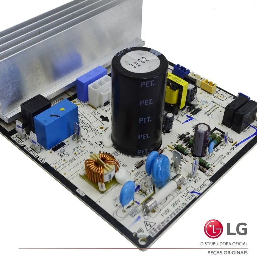 PLACA PRINCIPAL CONDENSADORA LG S4UQ09WA51A S4UQ09WA51C S4UQ09WA5AA EBR82870716 EAX66705401 - ORIGINAL