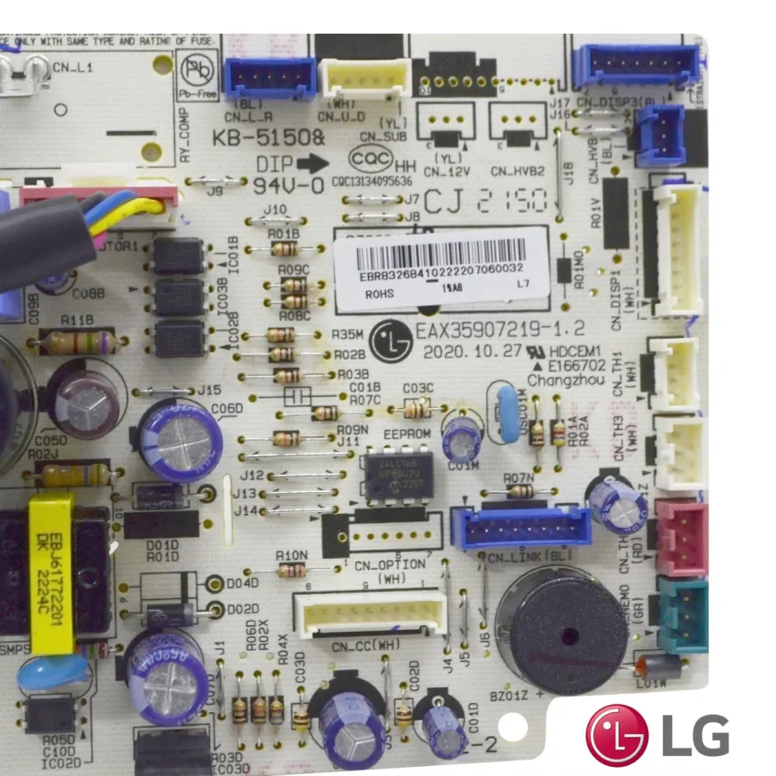 PLACA PRINCIPAL AR CONDICIONADO LG AMNW18GSKR0 EBR83268410 EAX35907219 - ORIGINAL