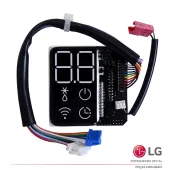 PLACA DO DISPLAY AR CONDICIONADO LG AMNW07 AMNW09 AMNW12 AMNW18 AMNW24 EBR83686412 EAX66216702 - ORIGINAL