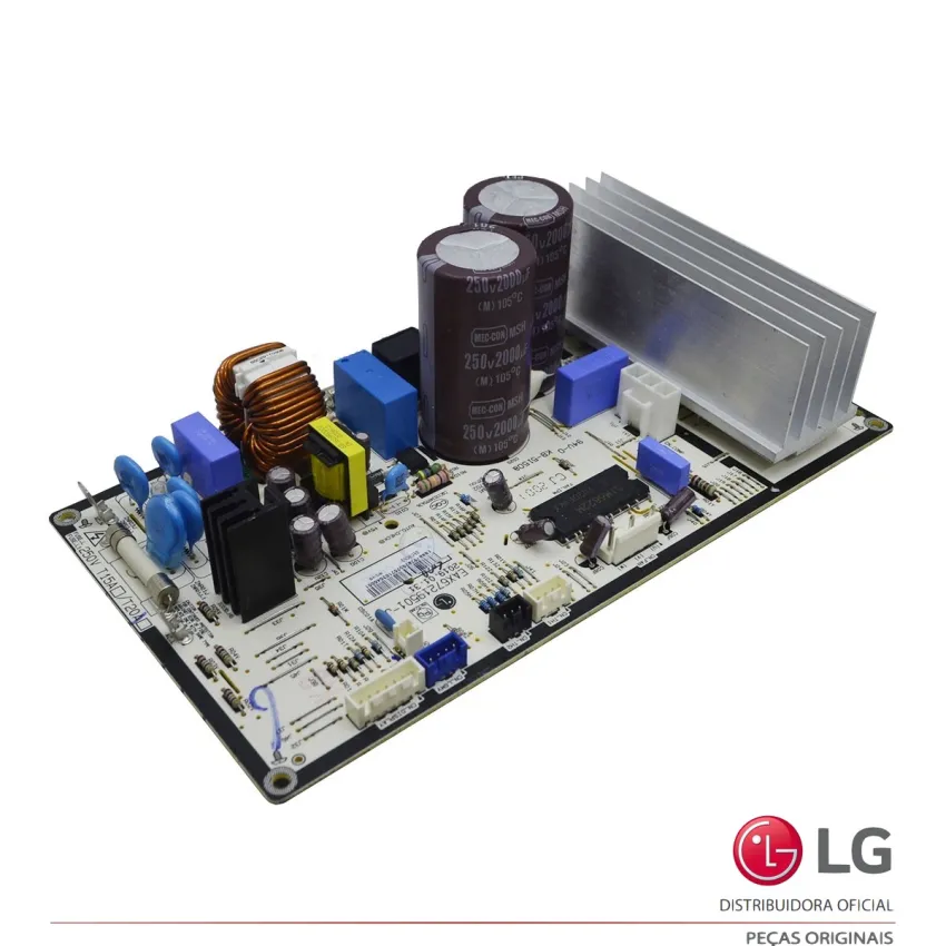 PLACA PRINCIPAL CONDENSADORA AR CONDICIONADO LG W3NQ10UNNP0 EBR87928205 EAX67219501