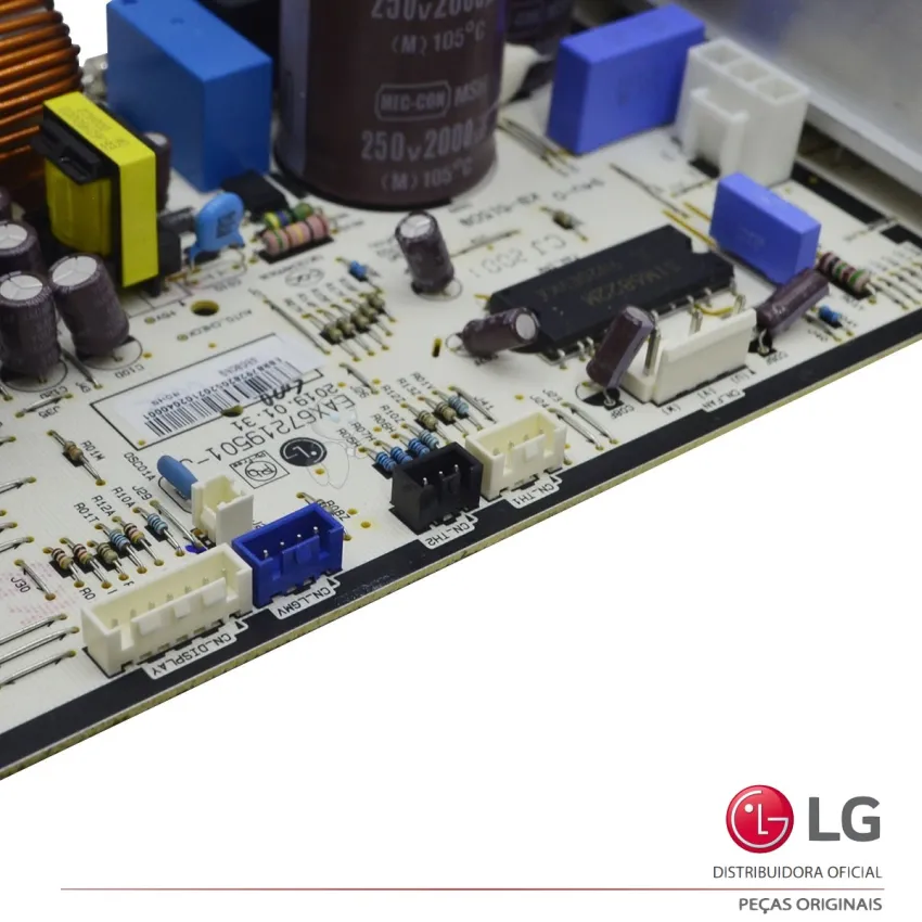 PLACA PRINCIPAL CONDENSADORA AR CONDICIONADO LG W3NQ10UNNP0 EBR87928205 EAX67219501