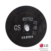 HÉLICE / TURBINA EVAPORADORA AR CONDICIONADO LG AMNW18GDCR0 ARNU24GSCR4 ADP67778501 - ORIGINAL