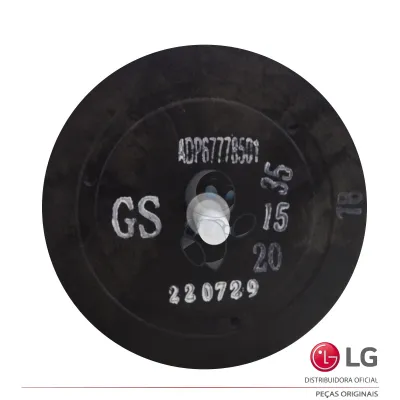 HÉLICE / TURBINA EVAPORADORA AR CONDICIONADO LG AMNW18GDCR0 ARNU24GSCR4 ADP67778501 - ORIGINAL