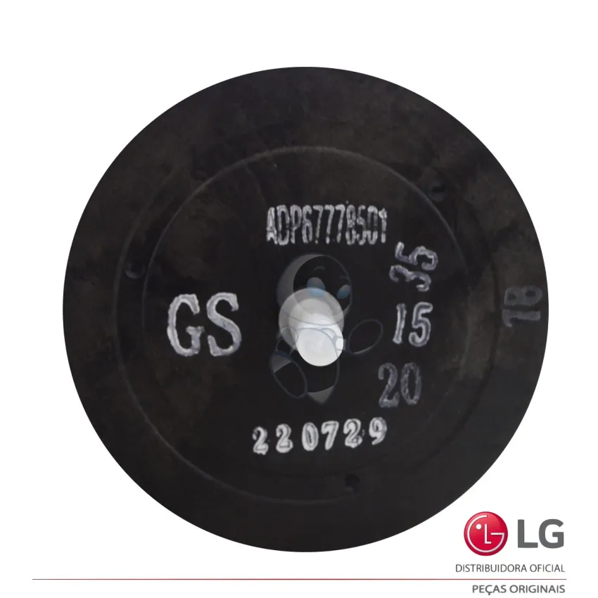 HÉLICE / TURBINA EVAPORADORA AR CONDICIONADO LG AMNW18GDCR0 ARNU24GSCR4 ADP67778501 - ORIGINAL