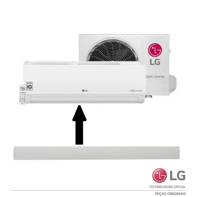 ALETA HORIZONTAL EVAPORADORA AR CONDICIONADO LG S4NQ09WA5WB MFH62023613 MFH62023614 MFH62023616