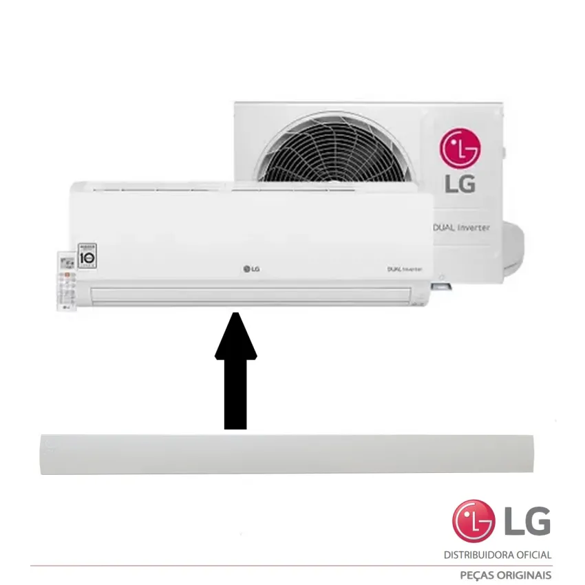 ALETA HORIZONTAL EVAPORADORA AR CONDICIONADO LG S4NQ09WA5WB MFH62023613 MFH62023614 MFH62023616