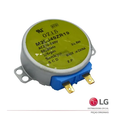 MOTOR STEP SWING DA ALETA LG AR CONDICIONADO 2H01102A ARNU48GPTA4 LPNK3020HA  LWM1835BAG LWM1835QAG LWM1836BAG 