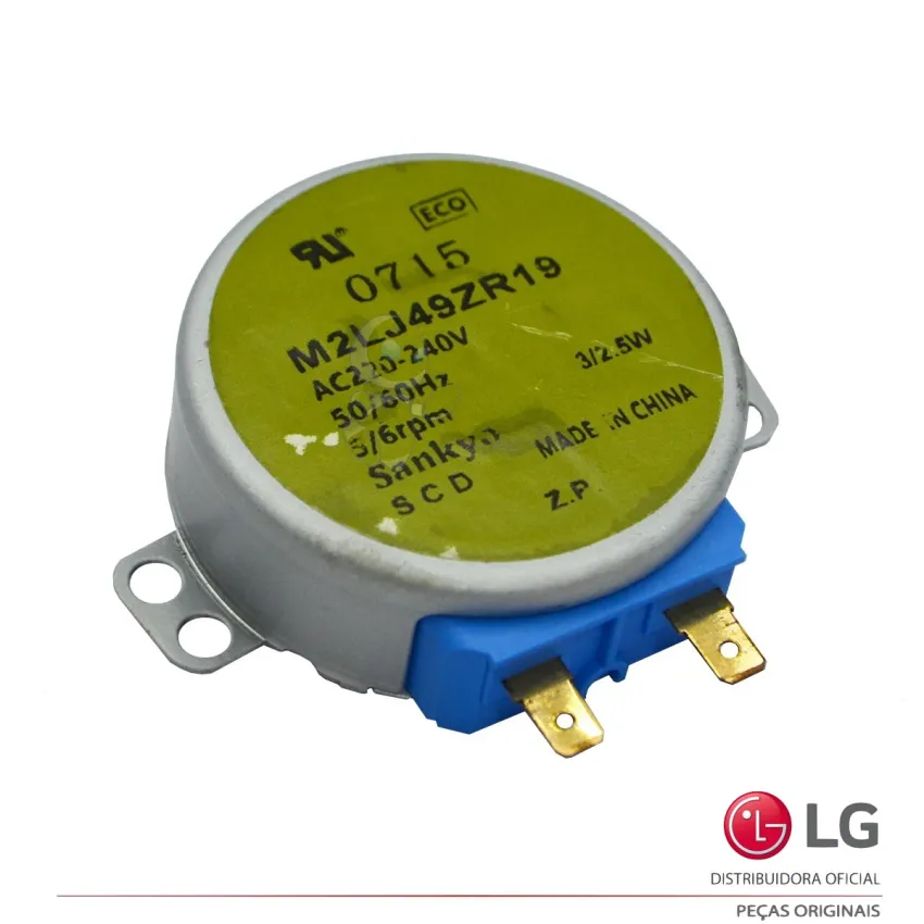 MOTOR STEP SWING DA ALETA LG AR CONDICIONADO 2H01102A ARNU48GPTA4 LPNK3020HA  LWM1835BAG LWM1835QAG LWM1836BAG 