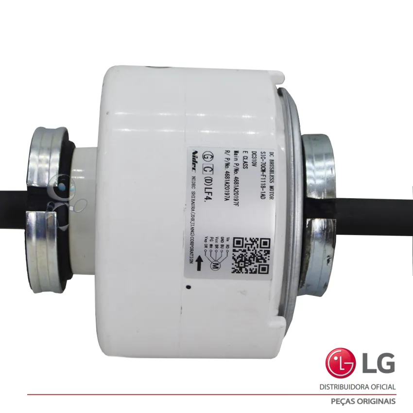 MOTOR EVAPORADORA DUTO LG ARNU09 ARNU12 ARNU15 ARNU18 ARNU24 CRNU07 CRNU09 CRNU12 CRNU15 CRNU18 CRNU24 4681A20197F