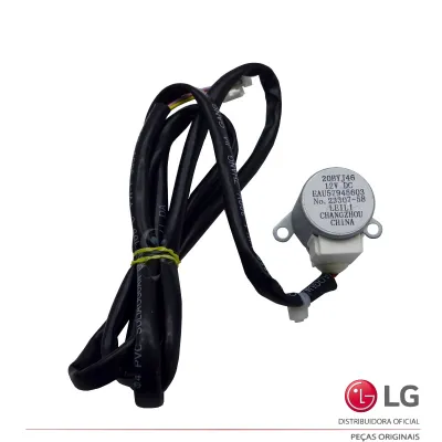 MOTOR SWING / ALETA AR CONDICIONADO LG 12V AMNW07GDBR0 AMNW09GDBR0 AMNW12GDBR0 20BYJ46 EAU57945603