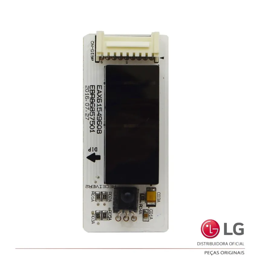 PLACA DISPLAY INTERFACE LG AR CONDICIONADO S4NQ09WA51A S4UQ09WA51A S4NQ09WA51B S4NQ09WA51C EBR86857501 EAX61549608